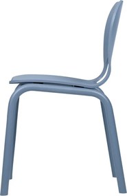Modrá jedálenská stolička Atto – noo.ma