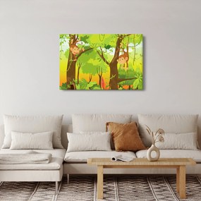 Obraz - Opičiaci (90x60 cm)