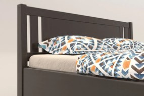 Amara Beds Masívna posteľ z bukového dreva Sion K2, farba BK10 palisander, 180x200 cm
