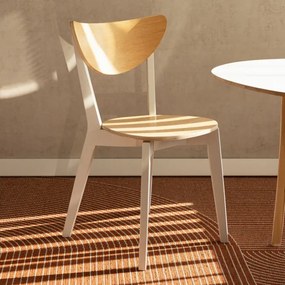 Jedálenská stolička SESSI biela 869520