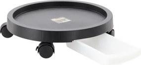 Podstavec pod kvetináč, okrúhly, na kolieskach, priemer 40 cm *7892