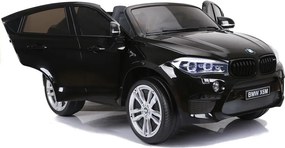 LEAN CARS Batéria auta Nové BMW X6M čierne lakované