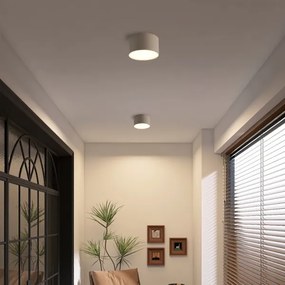 Brilagi - LED kúpeľňové stropné svietidlo FORIS LED/9W/230V priemer 9 cm béžové IP44