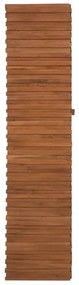 furniture-nabytek.cz - Masívna šatní skriňa Abadi z akáciového a mangového dreva, lakovaná, hnedá – 75×44×190 cm