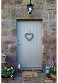 Rohožka z kokosového vlákna 40x60 cm Hello Scribbly Floral – Artsy Doormats