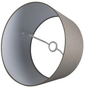 Tienidlo na lampu z ľanu taupe 45 cm