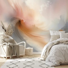 Fototapeta pastelové abstraktné akvarelové ťahy