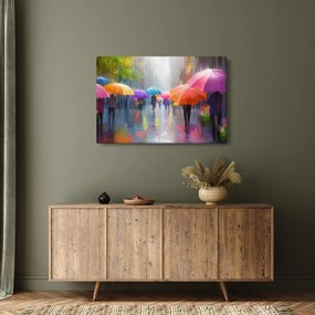 Obraz - Daždivý deň (90x60 cm)