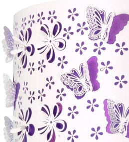 ONLI - Detský luster TITILLA 1xE27/22W/230V fialová/biela