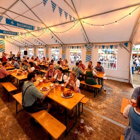 Profesionálny cateringový stan 5x12 m pre gastro a obecné slávnosti -  -