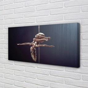 Obraz canvas Tanec rúrka žena 125x50 cm