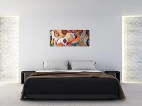 Obraz - Hudobný abstrakt (120x50 cm)
