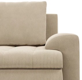 Trojmiestna rozkladacia sedačka FORESTA béžová