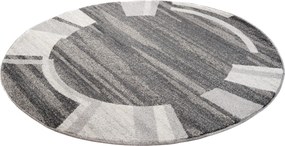 TA Koberec 3443A ČIERNE SARI KOLESO B1X Rozmer: 100x100 cm