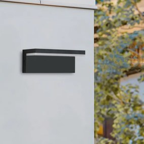 Brilagi - LED vonkajšie nástenné svietidlo TESSI LED/10W/230V čierne IP54