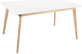 Noela Škandinávsky jedálenský stôl SCANDINAVIA 150 biely