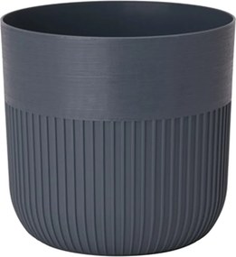 KRYT NA KVETINÁČ LUCA 160 MM ANTRACIT*0285