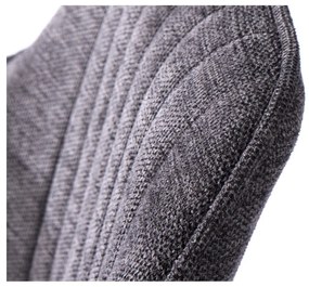 Tmavosivá barová stolička s nastaviteľnou výškou Nolan – Unique Furniture