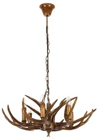 Brilagi - Luster na reťazi DEER 6xE14/10W/230V pr. 70 cm parohy