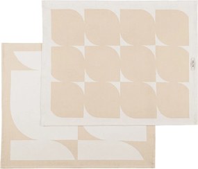 Bavlnené utierky v súprave 2 ks 50x63 cm Abi – noo.ma