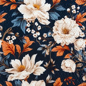 PREHOZ NA POSTEĽ FIORA 200X220 CM KVETY