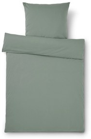 Džersejová posteľná bielizeň, zelená, štandardná veľkosť