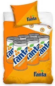 Carbotex, Detské obliečky 140x200 FANTA plechovky