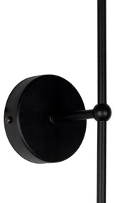 Nástenné svietidlo MADELA 1xE14/40W/230V biela/čierna