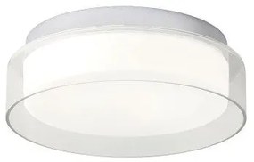 Redo 01-1453  NAJI PL LED interiérové stropné svietidlo chránené proti vlhkosti 12W D300MM 750lm