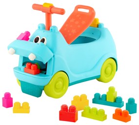 Odrážadlo s kockami Hippo LocBloc