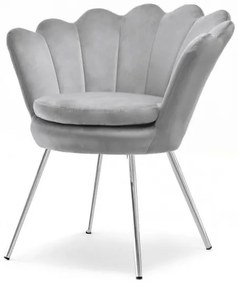 Kreslo Lasair (sivá + čierna). Akcia -19%. Vlastná spoľahlivá doprava až k Vám domov. 1110162