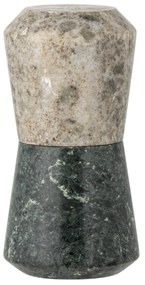 Bloomingville Soľnička a korenička Duo Green Marble