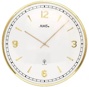 Dizajnové nástenné hodiny 5609 AMS riadené rádiovým signálom 40cm