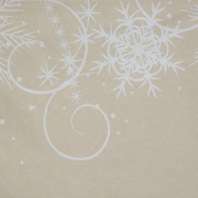 VIANOČNÉ BAVLNENÉ OBLIEČKY SANTA6 200X220 CM, 2KS 70X80 CM VZOROVANÉ