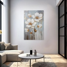 Kvetinový svet na plátne Krása jednoduchosti 60x90 cm