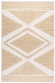 Obojstranný koberec GEMINI Rhombus ochre