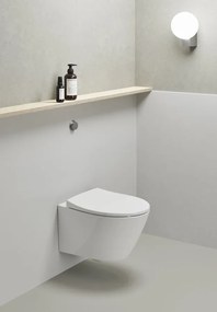 GSI GSI, MODO závesná WC misa, Swirlflush, 37x52 cm, biela ExtraGlaze, 981611