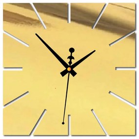 Nástenné hodiny minimalistický štvorcový dizajn | SENTOP X0099