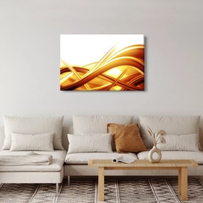 Obraz - Žltá abstrakcia (90x60 cm)