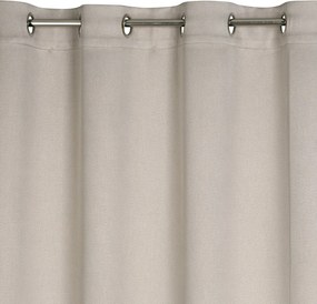 ZATEMŇOVACÍ ZÁVES NA KRÚŽKOCH CARLO 135X250 CM BÉŽOVÁ