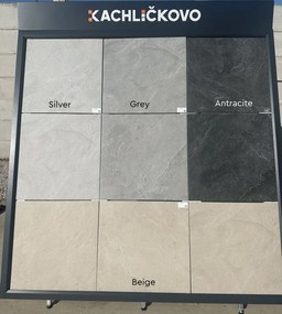 Dlažba Lime Stone Antracite 60x60x2