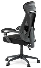 BONTEC Kancelárska stolička, hojdací mechanizmus, čierna sieťovina, KA-Y309 BK Farba: Čierna