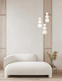 Dizajnový LED luster Perla 31 zlaté