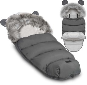 Spací vak do kočíka Elmi Ricokids - tmavosivý