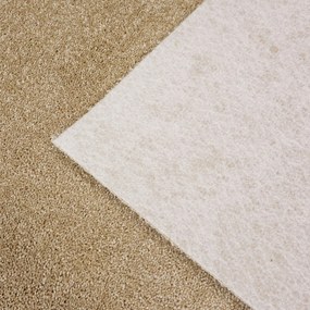 AKCIA: 👣🛡️200x300 cm Kusový koberec Velur Ultra béžový - obšitý zo všetkých strán + protišmyková úprava, šíře, béžová, filc, kancelária