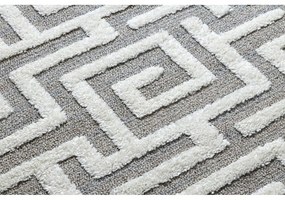 Kusový koberec Labyrint šedý 180x270cm