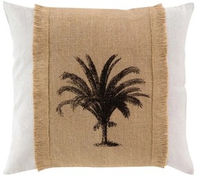 Dekoračný vankúš s prímesou juty 45x45 cm Rico – douceur d'intérieur