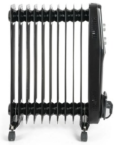 G21 Bromo olejový radiátor, 11 rebier, 2500 W,čierny, L