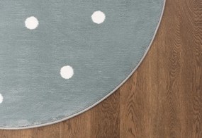 Koberec FD Lush bodky, mätový kruh