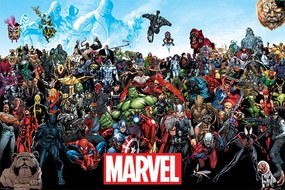 Plagát, Obraz - Marvel - Universe, (91.5 x 61 cm)